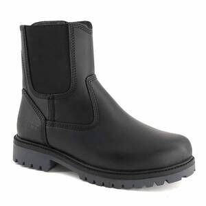 NEW FORASTERO men's leather handcrafted low boots in black